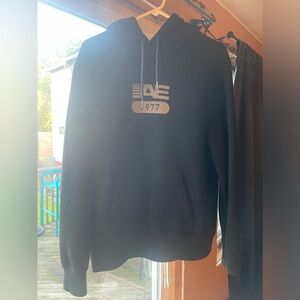 Men’s black American eagle hoodie